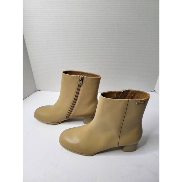 Camper Tan Ankle Boots - Picture 10 of 13